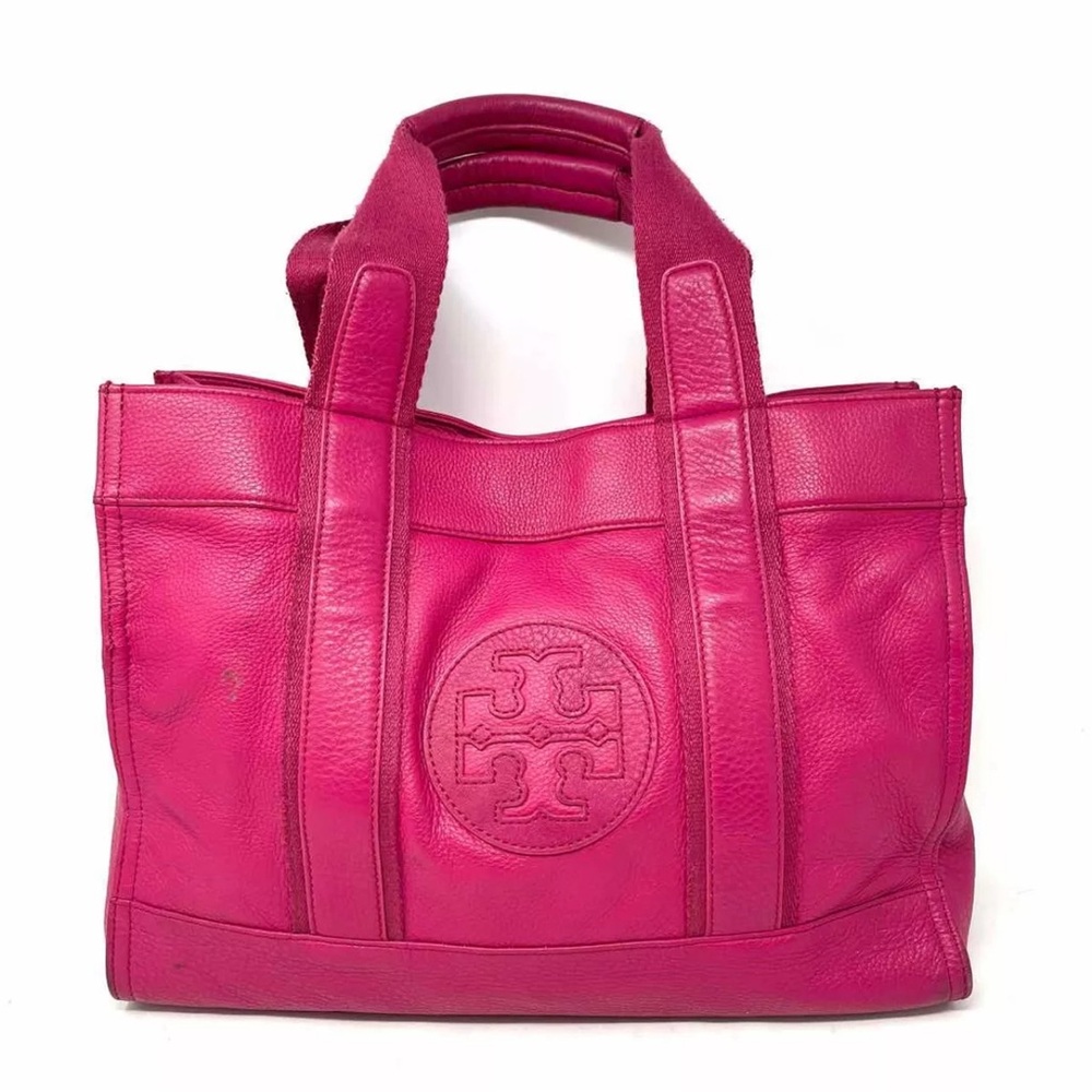 VINTAGE Tory Burch Magenta Tote